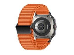 Pulseira Trançada Com Fecho Magnético Estilo Oceano Para Samsung Galaxy Watch Ultra 47mm