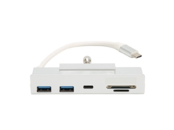 2026dn hub Usb C 6 em 1 para Pc Aio os X 24 Polegadas com Clamp Plug And Play 10gbps