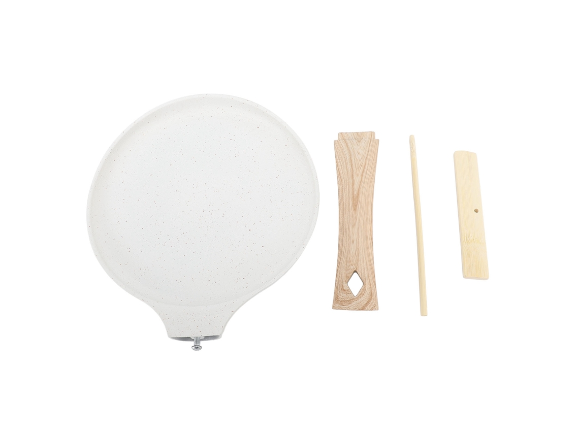 Antiaderente de Liga de Alumínio Multifuncional para Crepes e Panquecas com Alça Ergonômica S/MARCA