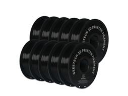 Filamento 3d Pla, Peso De 10kg, Resistência 50x Do Pla Padrão, Petg Preto 10kg Oem