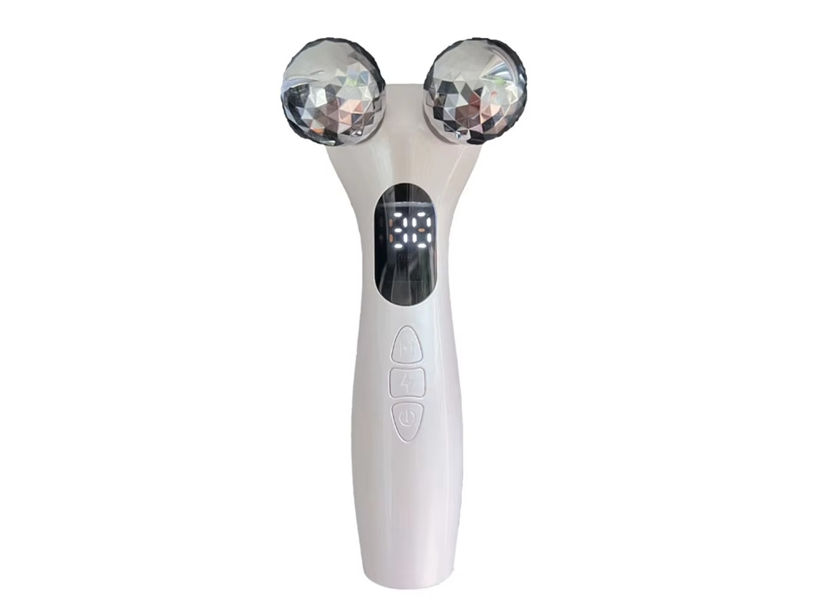 Massageador Facial E De Pescoço Com Rolos De Lifting, Ação Antienvelhecimento E Redução De Rugas.