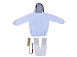Kit Traje Apicultura XXL com Jaqueta e Luvas S/MARCA