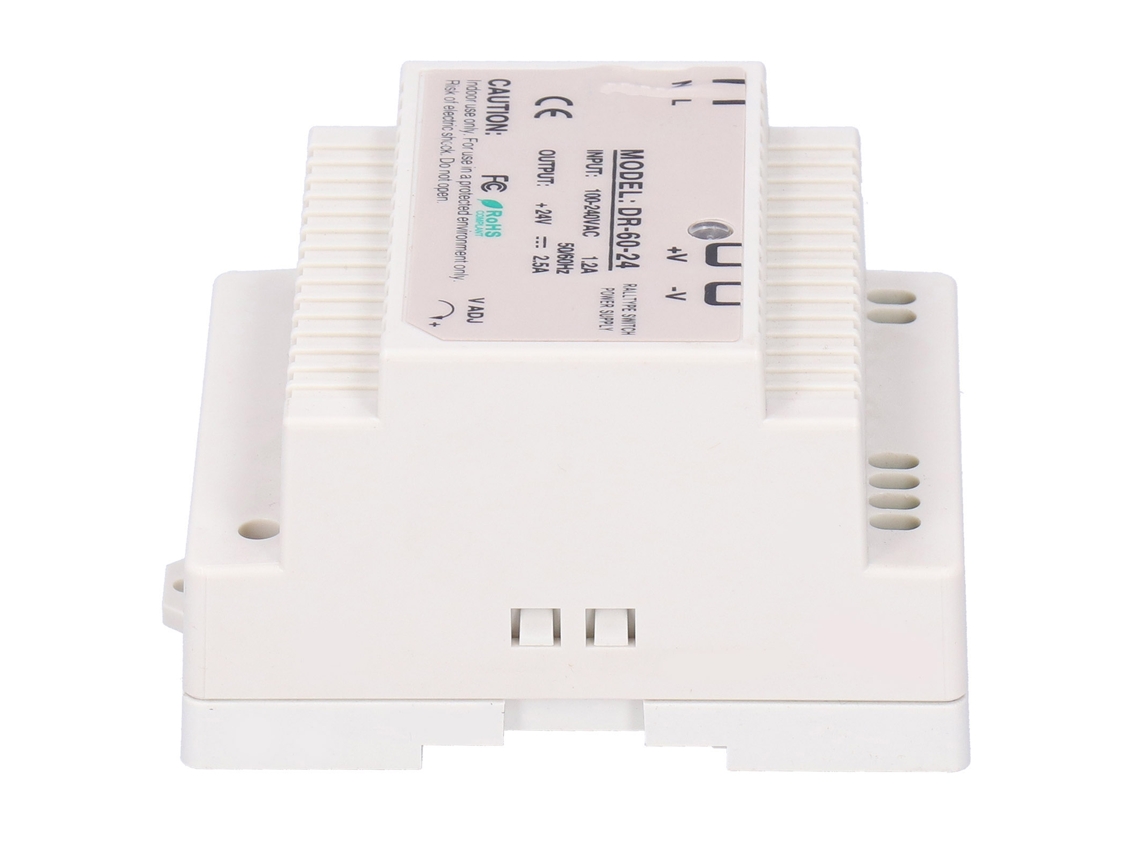 Fonte de Alimentação Regulável Din Rail 60/24 para Interruptores LED S/MARCA