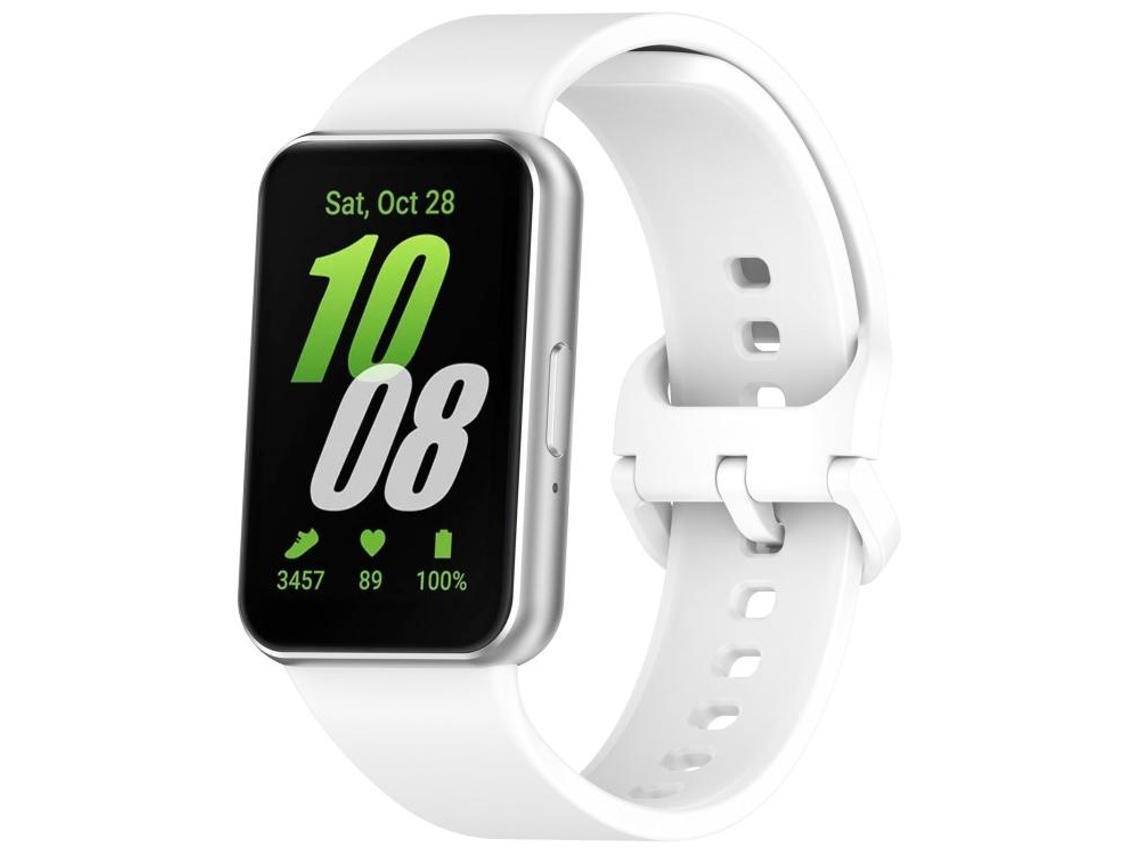 Bracelete para Samsung Galaxy Fit 3 Silicone Cor Sólida Fivela Colorida XIAOMOYU