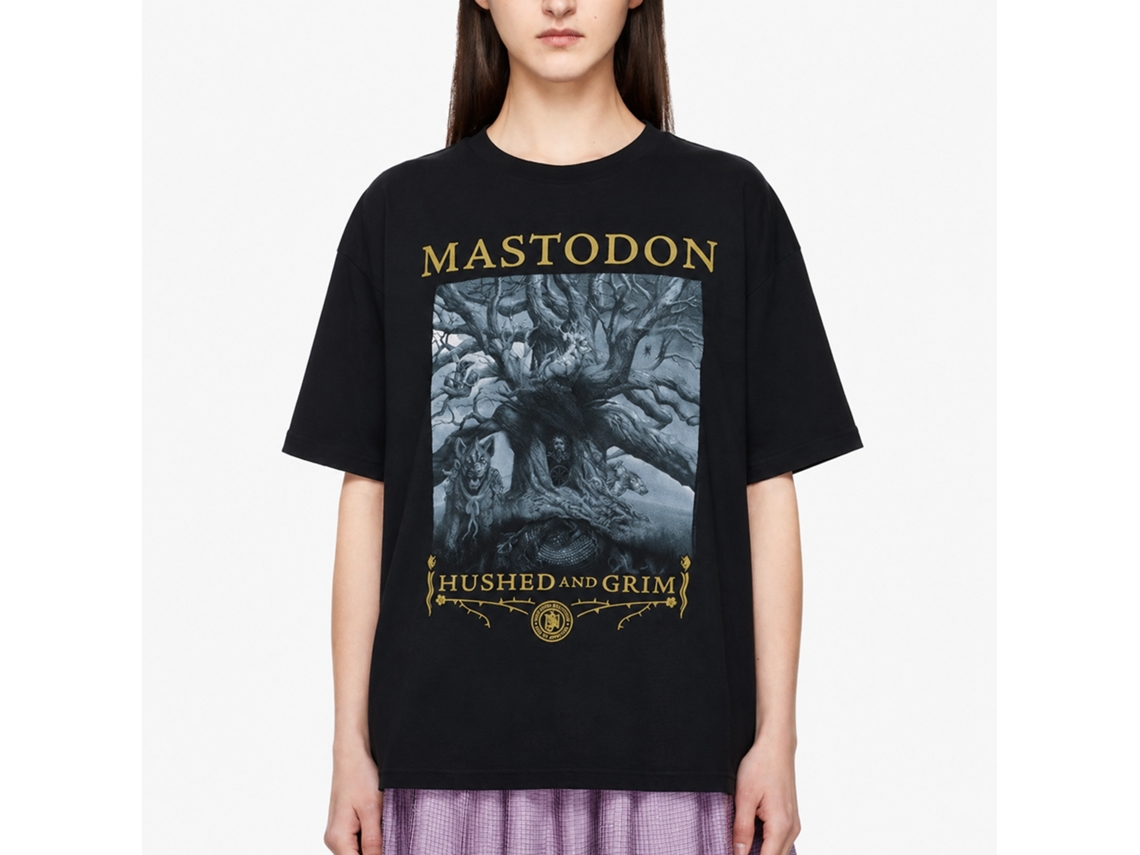 Mastodon Hushed And Grim T-shirt Classic Unisex Adults Size:m