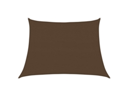 Sun Sail, Sun Sails Vidaxl Marrom Polietileno (4/5 X 3 M)