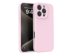 (rosa, Iphone 15 Plus) Capa De Silicone Líquido — Compatível Com A Série Iphone — Proteção Total Da Lente E Resistente A Quedas