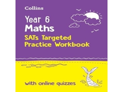 Livro Year 6 Maths KS2 SATs Targeted Practice Workbook de Collins KS2 (Inglês)