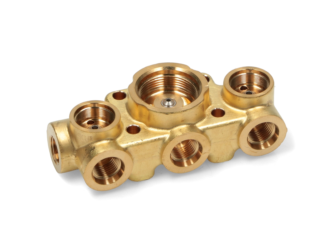 Válvula de Latão Fecho 3 Solenoide 2+3+2 para Máquina de Venda Automática NECTA Ven 260364