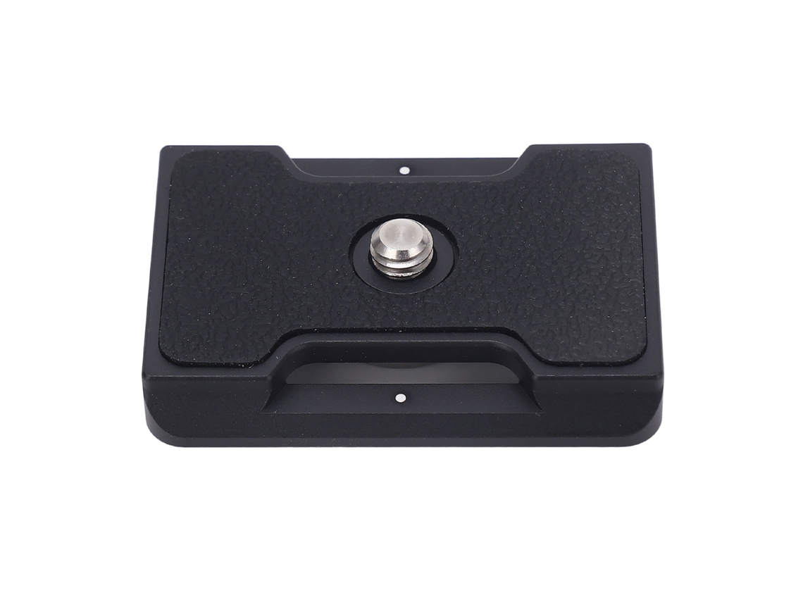 Placa De Liberación Rápida Aluminio Anodizado Tuerca 1/4in Cnc Para Trípode Adaptador Universal Cámara Dslr Arca Port