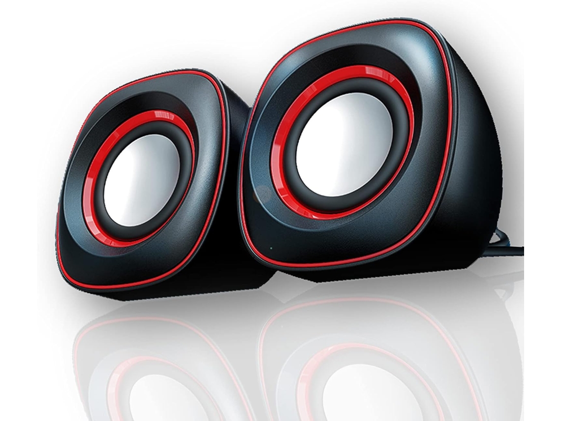 Colunas De Computador, Colunas Usb Para Pc, Colunas Mini Com Subwoofer Para Computador E Portátil