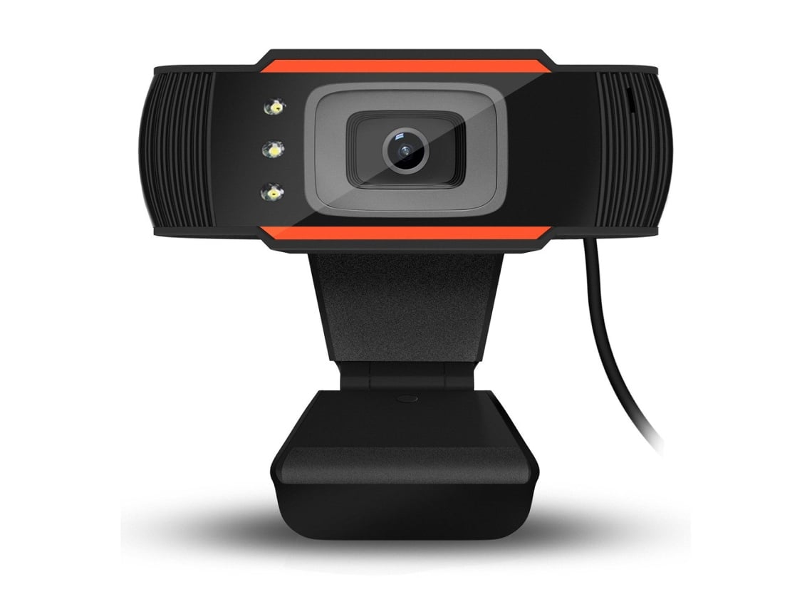 Webcam Com Foco Automático, Som Estéreo Nítido, Webcam Para Computador Com Brilvibera