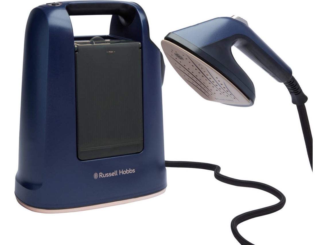 Máquina de Engomar a Vapor RUSSELL HOBBS Steam Genie™ Maestro 2 em 1 (20 g/min - Azul)