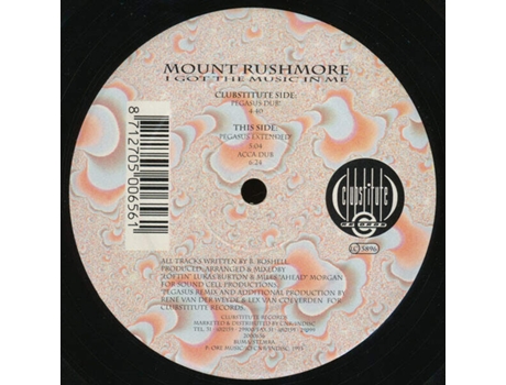 Vinil I Got The Music In Me Clubstitute Records
