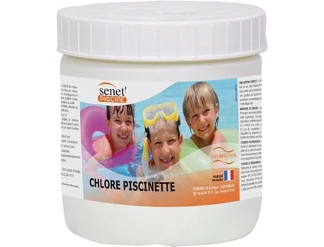 Cloro De Piscina Acima Do Solo 500g Senet