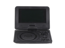 Aetheria reprodutor de Dvd Portátil 6,8 Polegadas Hd Multifuncional para Carro e Exterior com Tv (preto)