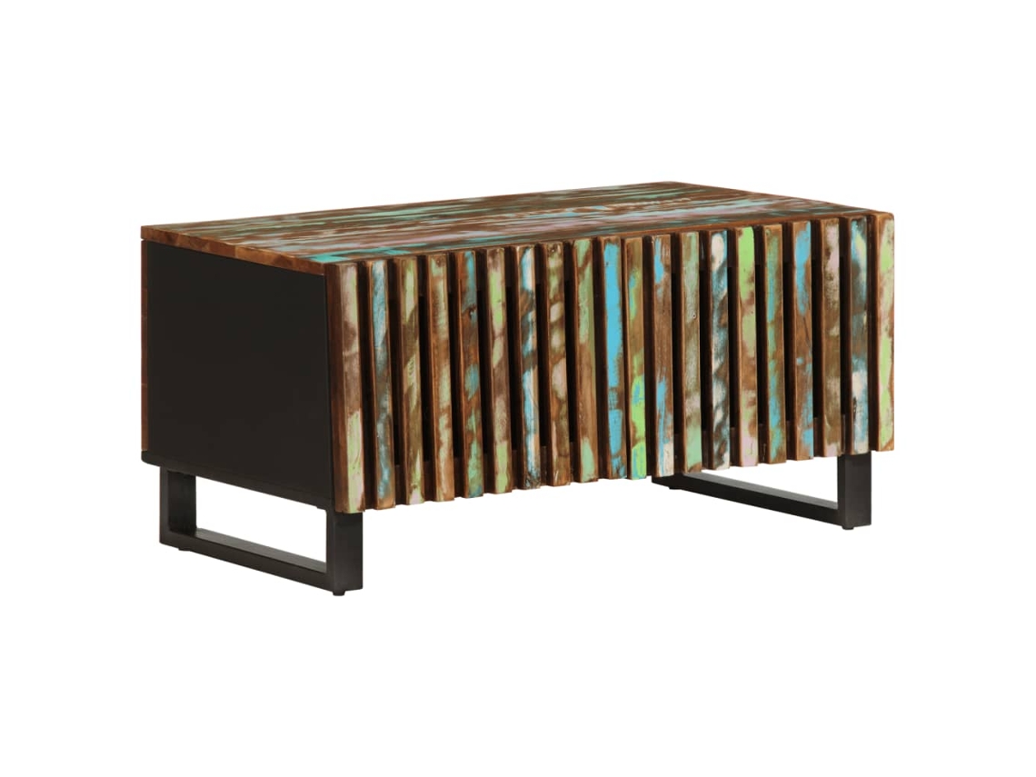 Vidaxl Mesa De Centro 80x51x40 Cm Madeira De Acácia Maciça