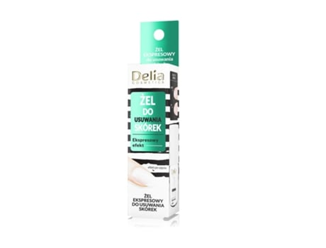 Gel Esfoliante Delicado Para Cutículas, Efeito Rápido, 11ml Delia