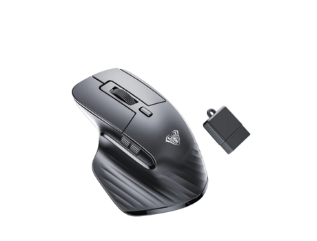 Mouse para Jogos Preto AULA Sc150 2 em 1 Sem Fio com Fio Super Mini 8X5X3Cm Rgb