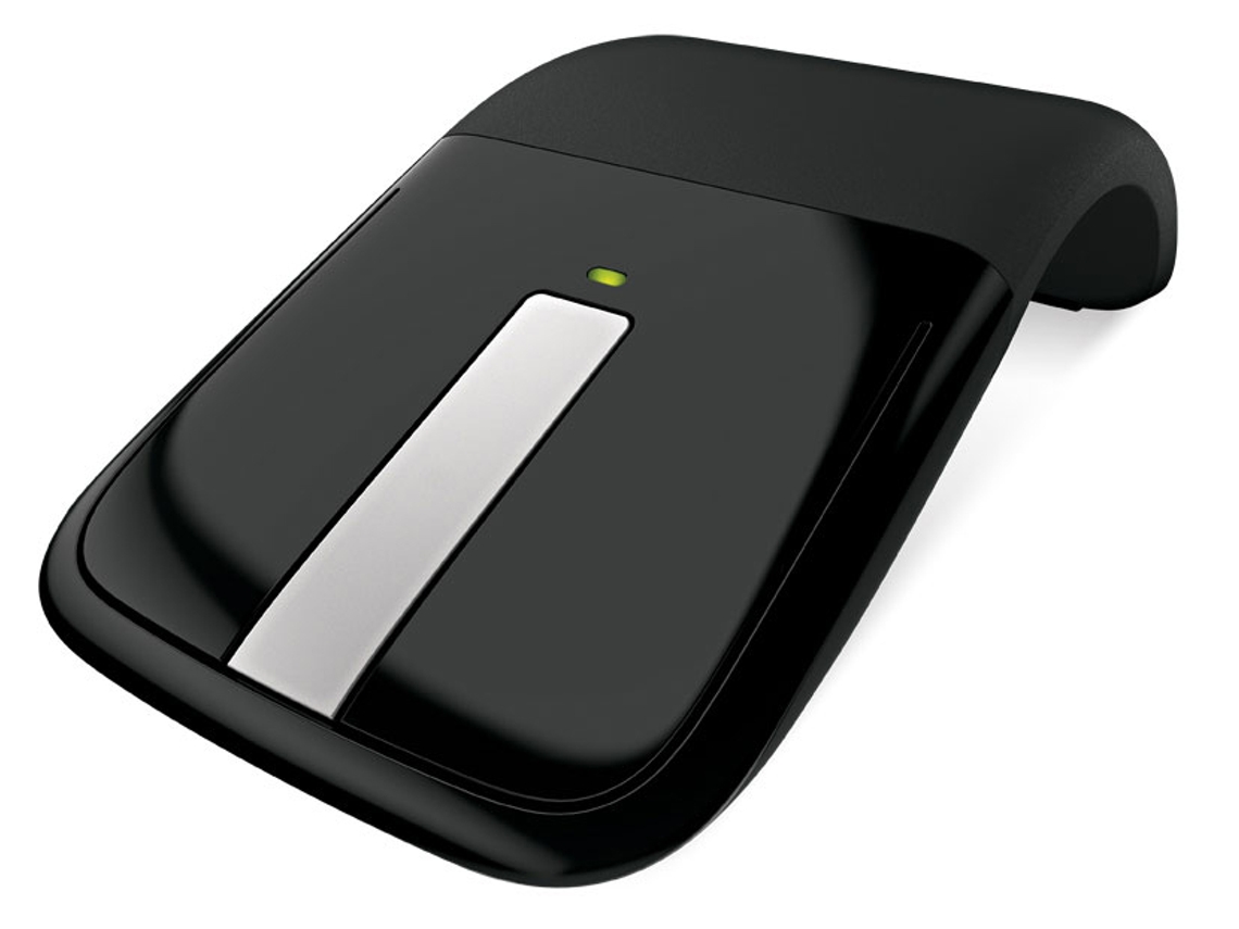 Rato MICROSOFT ARC Touch (Wireless - Produtiva - 1000 dpi - Preto)
