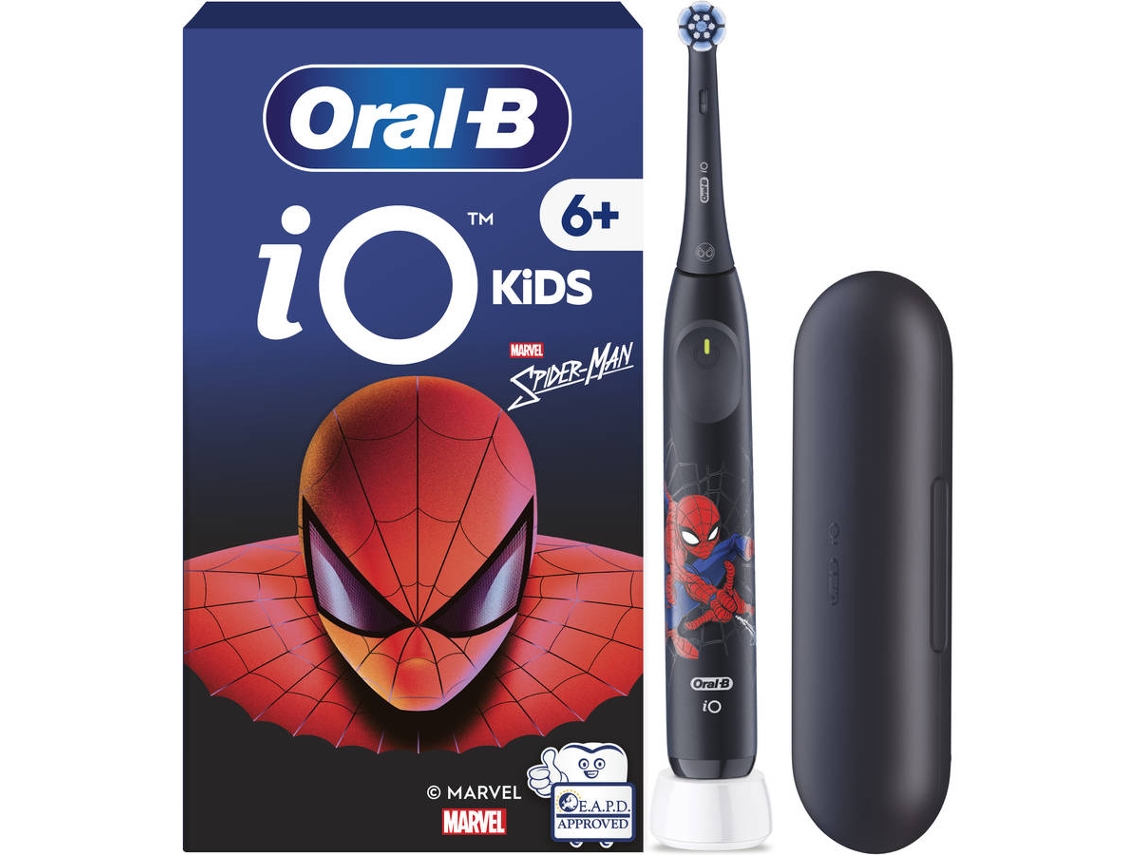 Escova Elétrica ORAL-B IO Kids 6+ SpiderMan Travel Edition