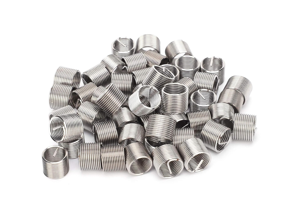Conjunto De 50 Insertos Roscados Macho-fêmea Para Reparo Porcas