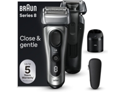 Máquina de Barbear BRAUN Series 8 8567cc (Autonomia 60 min - Bateria)