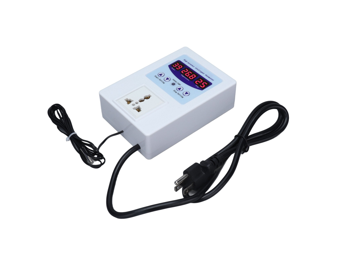 Termostato Digital Com Sensor Regulador De Temperatura