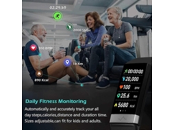 Monitor De Frequência Cardíaca Rastreador De Atividade Fitness Da Pressão Arterial