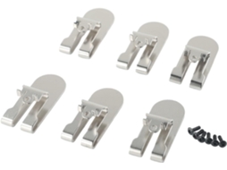 Clipe de Cinto Com Parafuso N435687, Pacote Com 6 Unidades, Para Parafusadeira Drywall Dcf620, Dcf620b E Dcf622