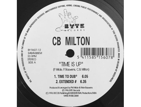 Vinil Time Is Up Byte Records