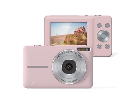 Câmara Digital De Alta Definição Com Design Mini, Sensor De 44 Megapixels Cartão De Memória De 32 Gb Zyntratech