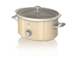 Slow Cooker SWAN 3,5L (33,2 x 22 x 26,5 cm - Cerâmica - Beis)