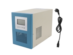 Inversor de onda senoidal pura Laxiscreed FTB1000W 24V DC com certificações e manual completo.