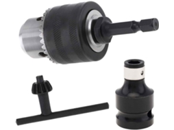 De Mandril Fêmea 3/8" Para 1/2" Chave Impacto Broca Com Haste