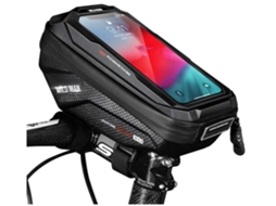 Bolsa Guidão Bicicleta À Prova D'água Quadro Tubo Superior Ciclismo Suporte Ciclo