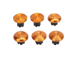 Aetheria 6pcs Punhos Analógicos Metálicos de Liga de Alumínio para Controle Edge Joystick Acessórios de Console