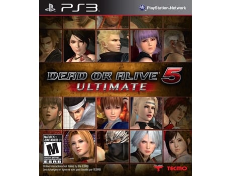 Jogo PS3 Dead Or Alive 5 Ultimate Playstation 3