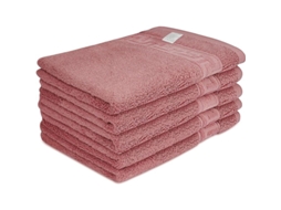 Toalhas de mão de algodão premium, ultra macias e altamente absorventes, 34x74cm, 5 unidades | S/MARCA