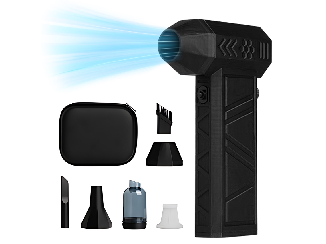 Duster Elétrico Sem Fio 140000rpm 250g Bateria 8000mah