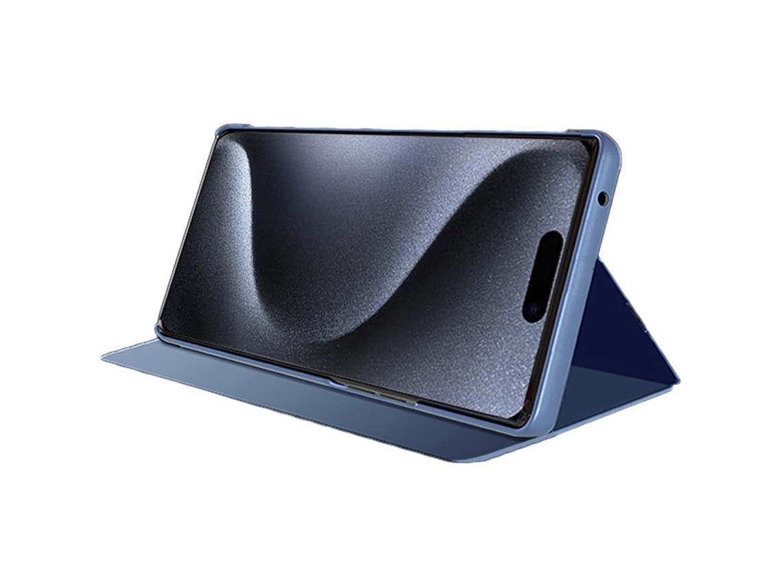 Capa Em Couro Pu Com Suporte Para Apple Iphone 16 - Cor Roxo