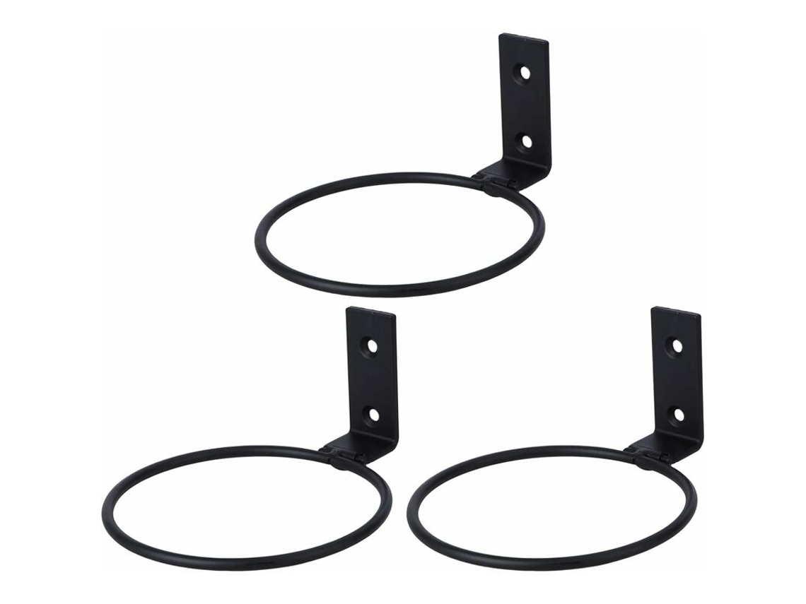 Conjunto de 3 Suportes Parede para Vasos Flores BRILVIBERA