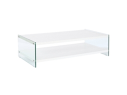Mesa de Centro em MDF Temperado com Tampo de Vidro AQUANDRA HOUSE LIVING