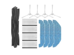 Kits De Reposição De Escova Principal, Escova Lateral, Filtro E Pano De Mop