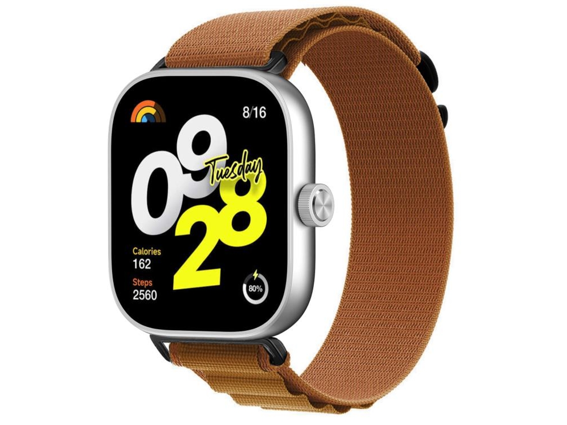 Bracelete Para Xiaomi Band 9 Pro / 8 Pro - Nylon Alpine Loop Terracota