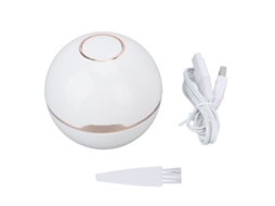 Afeitadora Eléctrica Depiladora Com 3 Lâminas Desmontáveis Recarregável Usb Para Braços E Pernas Feminino