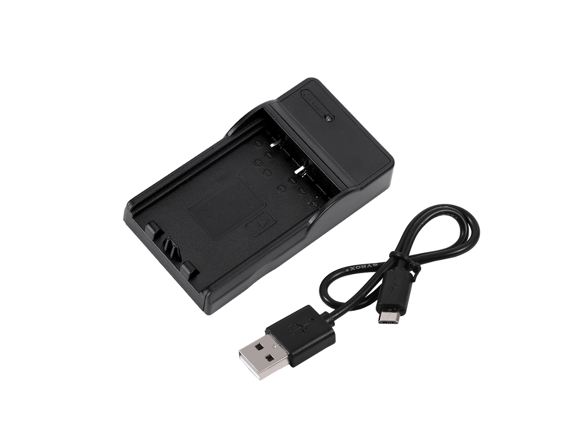 Aetheria carregador de Bateria Usb para Olympus Bls1/bls5/bls50 com Cabo Usb