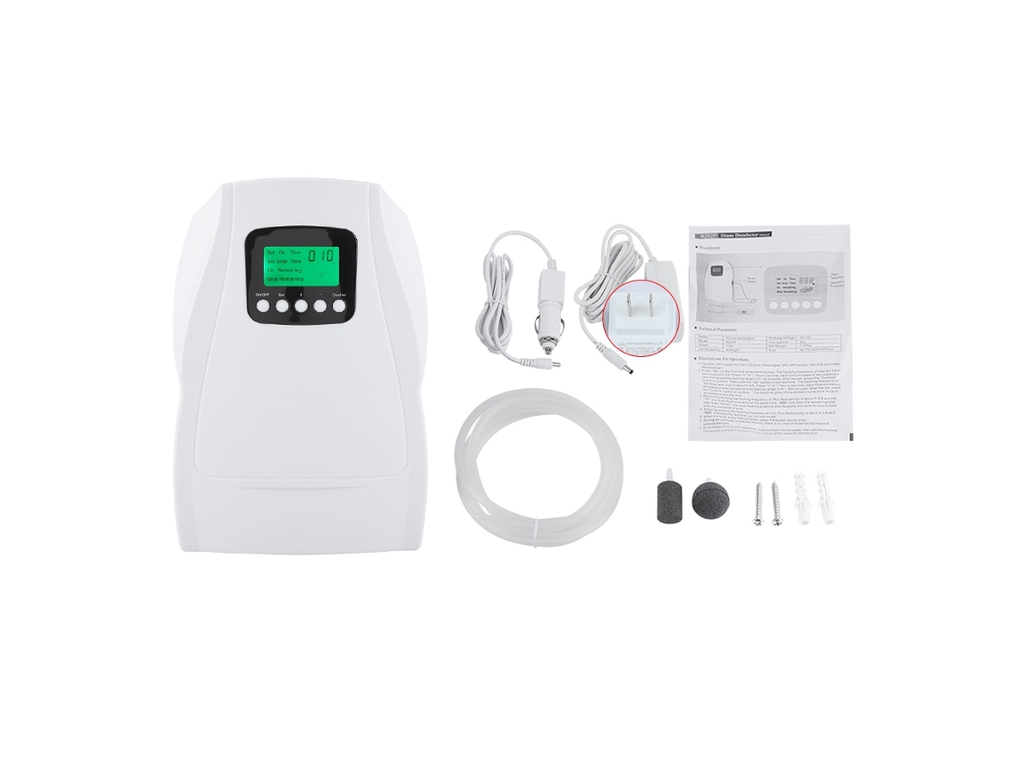 Laxiscreed Desinfector De Ozônio Para Casa, Purificação De Ar, Aquários, Frutas E Legumes