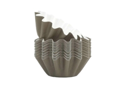 Conjunto De 100 Formas Papel Untedo Para Muffins, Resistentes Ao Calor, Uso Doméstico E Em Padaria.