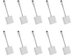 Conversor de Rede com Fio Otg Tipo C Usb para Rj45 Ethernet Lan 10x 100 SFUSHOS